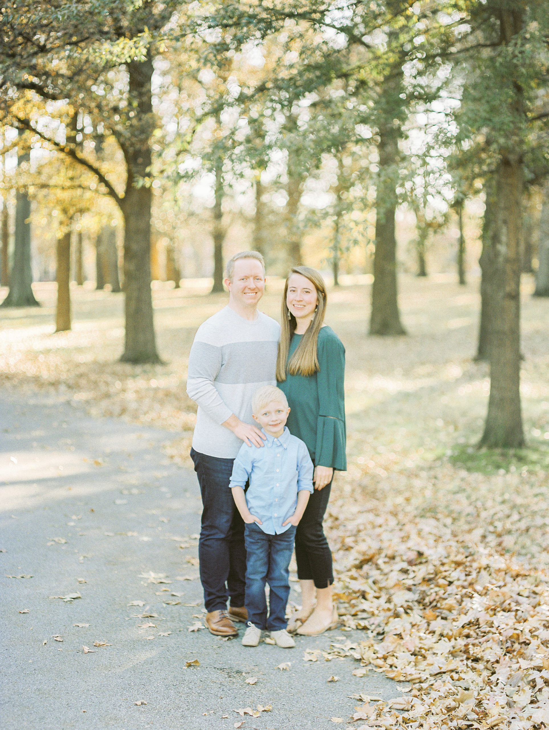 St Louis fall family session at Tower Grove Park