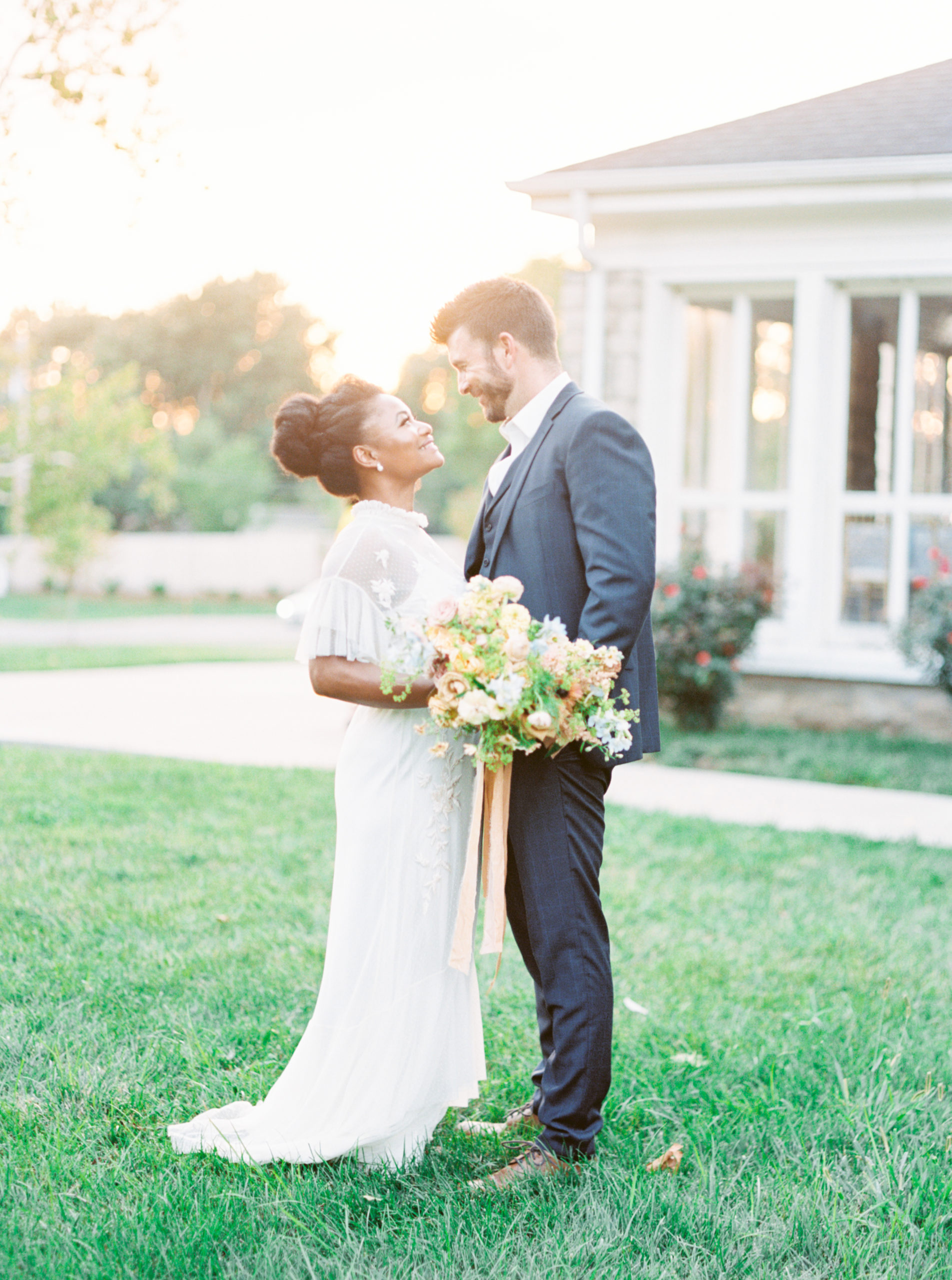 stone house of st charles light and airy wedding 