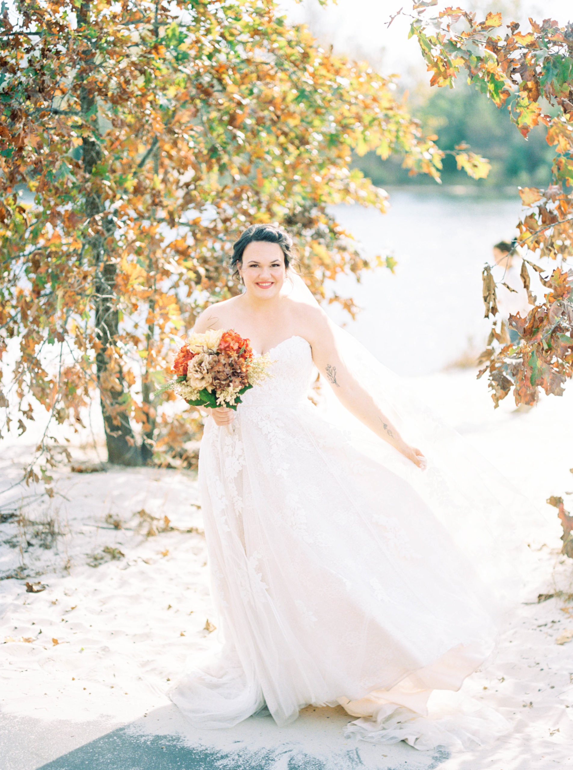 Klondike Park Missouri fall wedding
