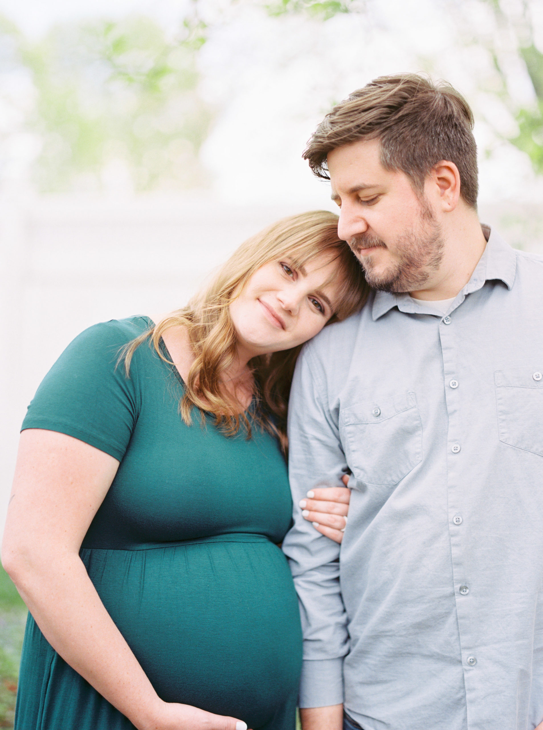 St Charles at-home maternity session