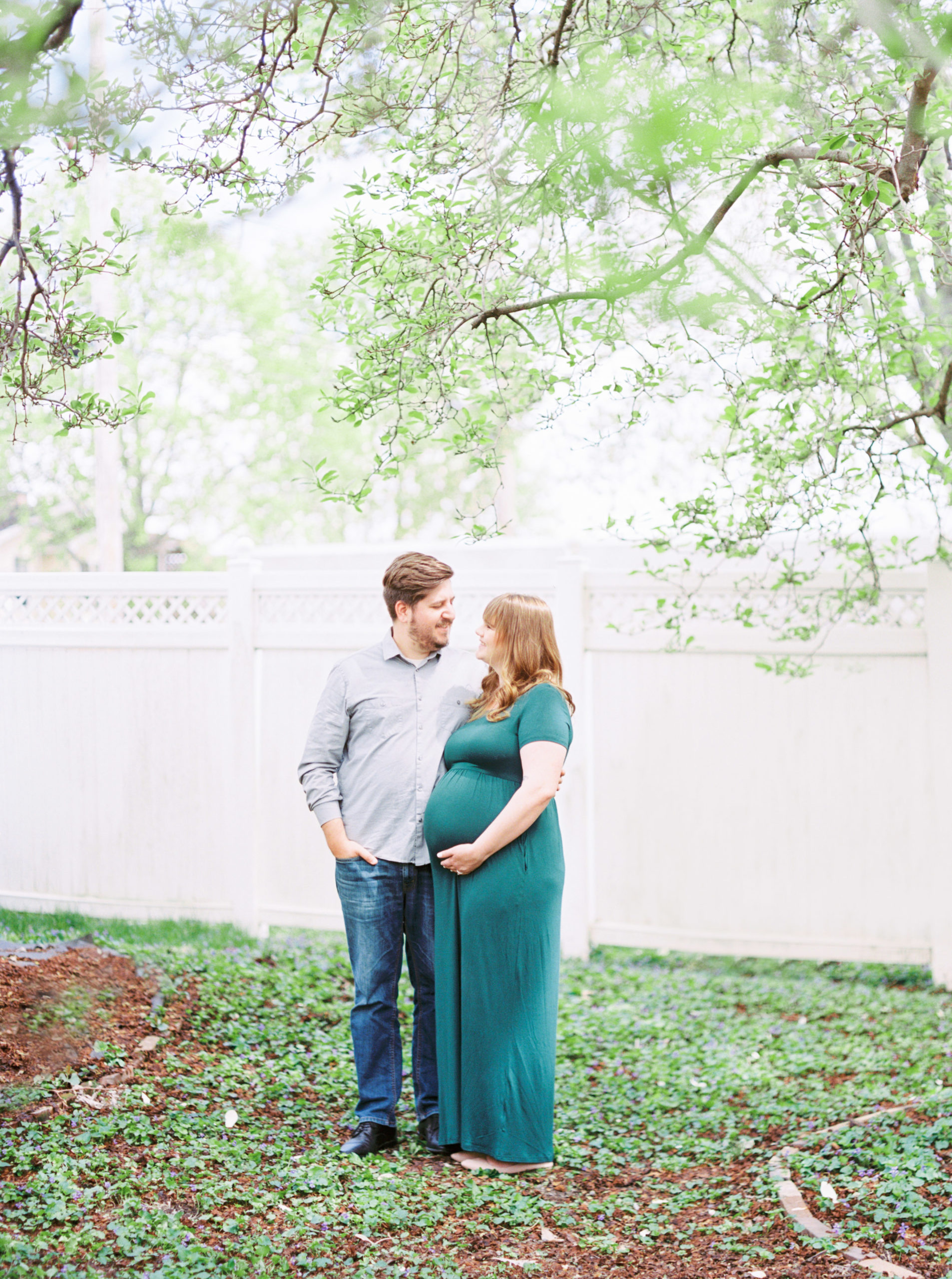 St Charles at-home maternity session