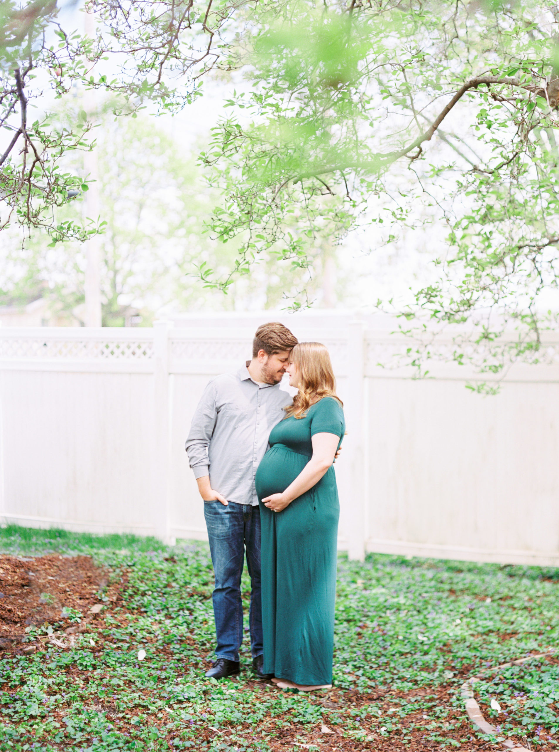 St Charles MO maternity session on film