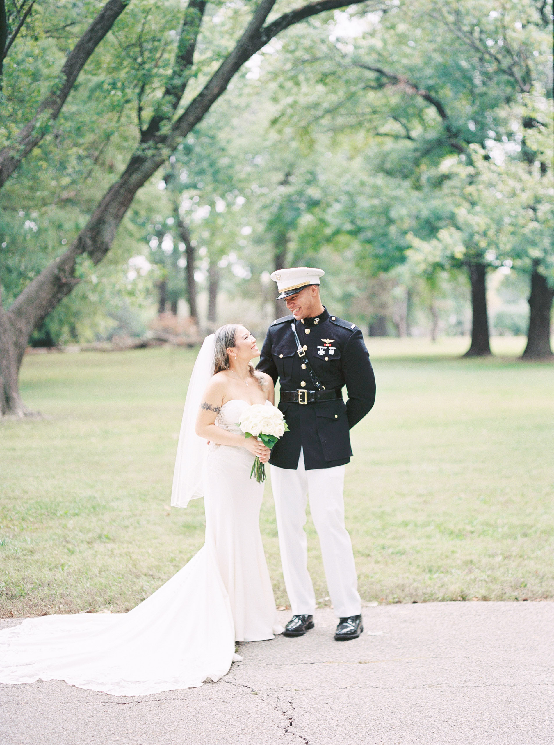 St Louis Wedding Day at the Noble and Tower Grove Park