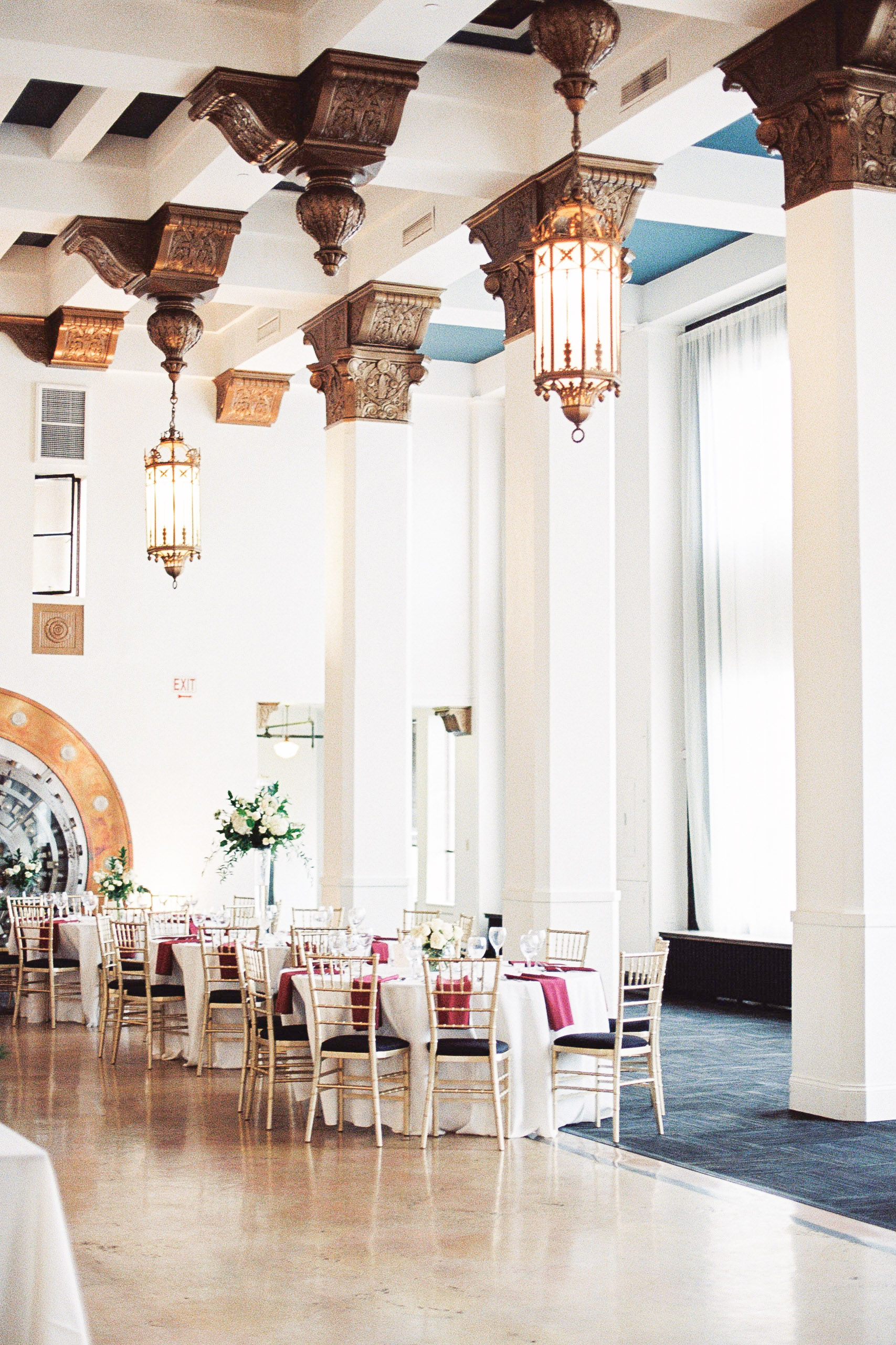 the noble st louis wedding reception