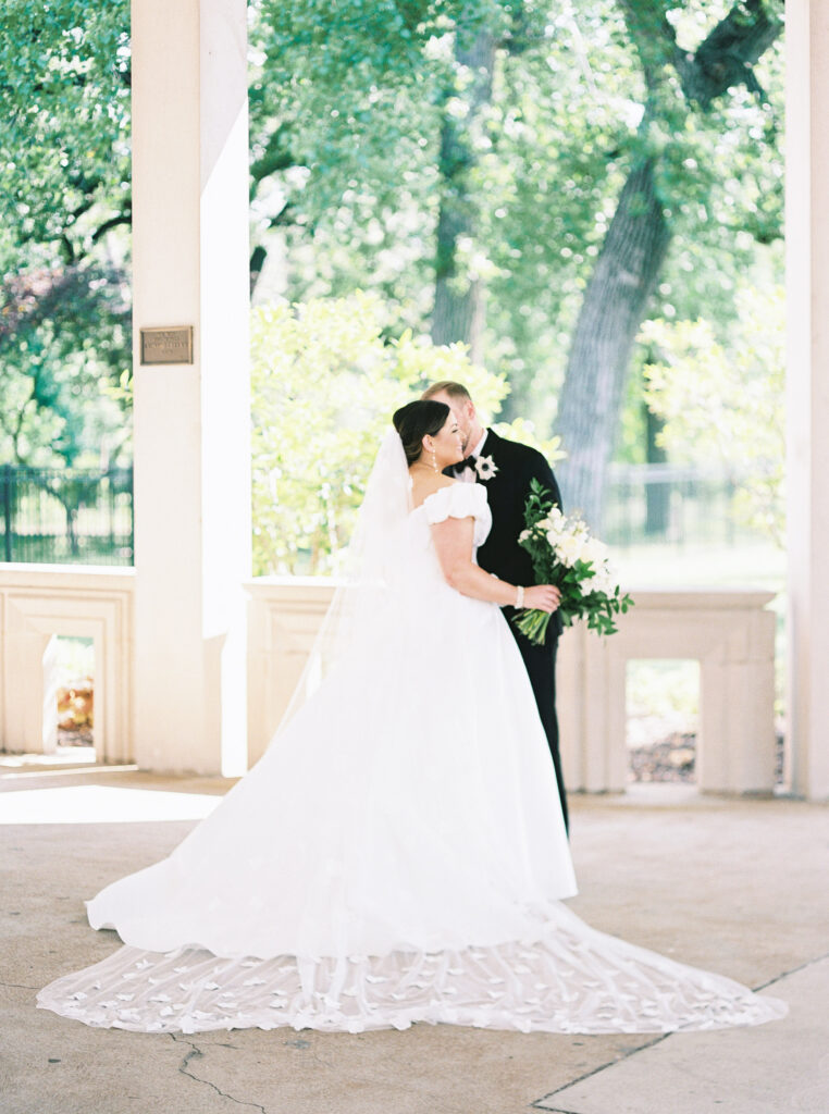 St Louis Forest Park worlds fair pavilion wedding photography on film at the Muny