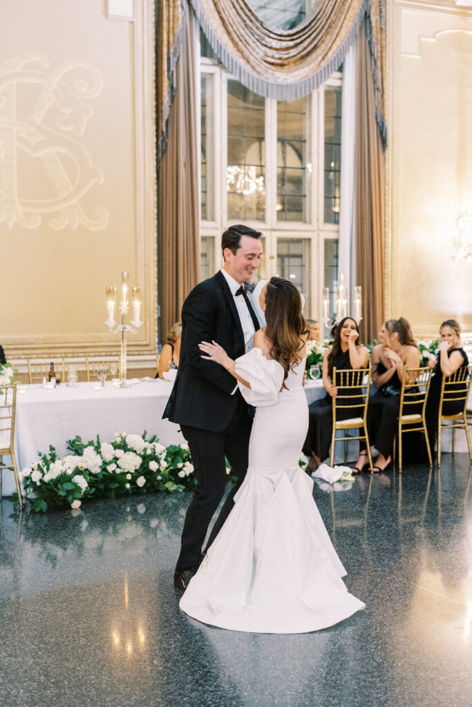 St Louis Missouri Athletic Club wedding reception