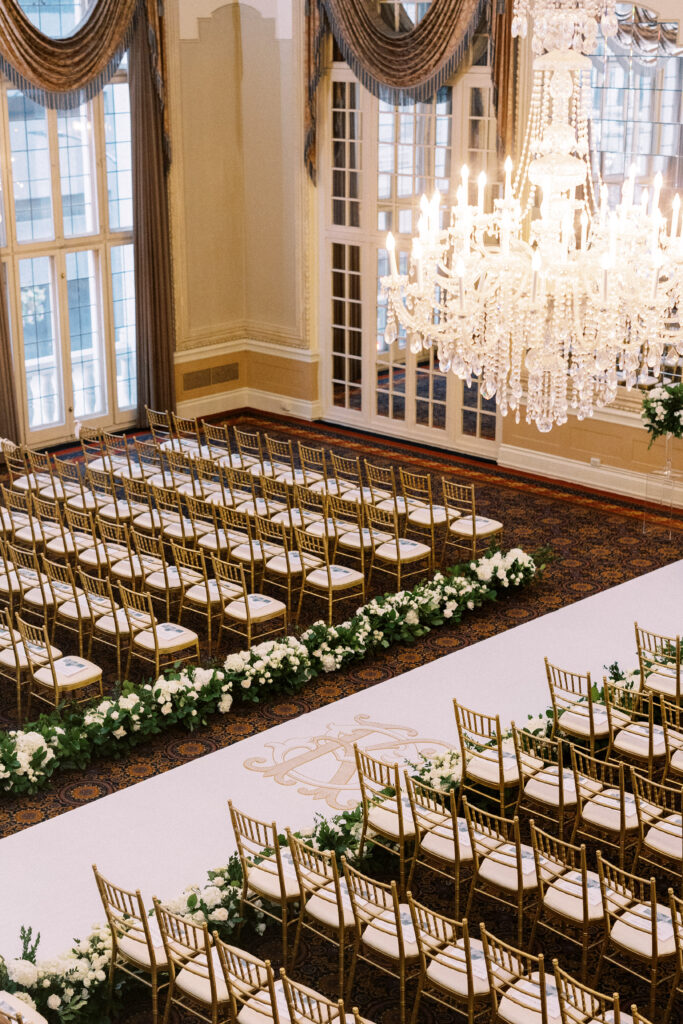 St Louis Missouri Athletic Club wedding ceremony